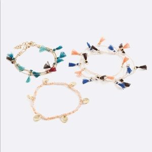 Noonday Felicity Bracelets, Set of 5
